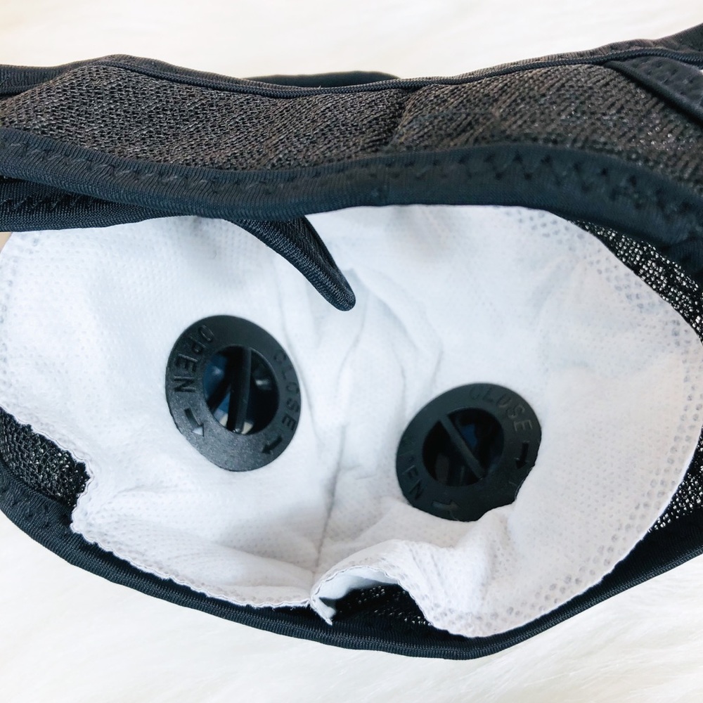 NEW‼️BLACK valve PM2.5 filter head wrap face- mask - Picture 7 of 10